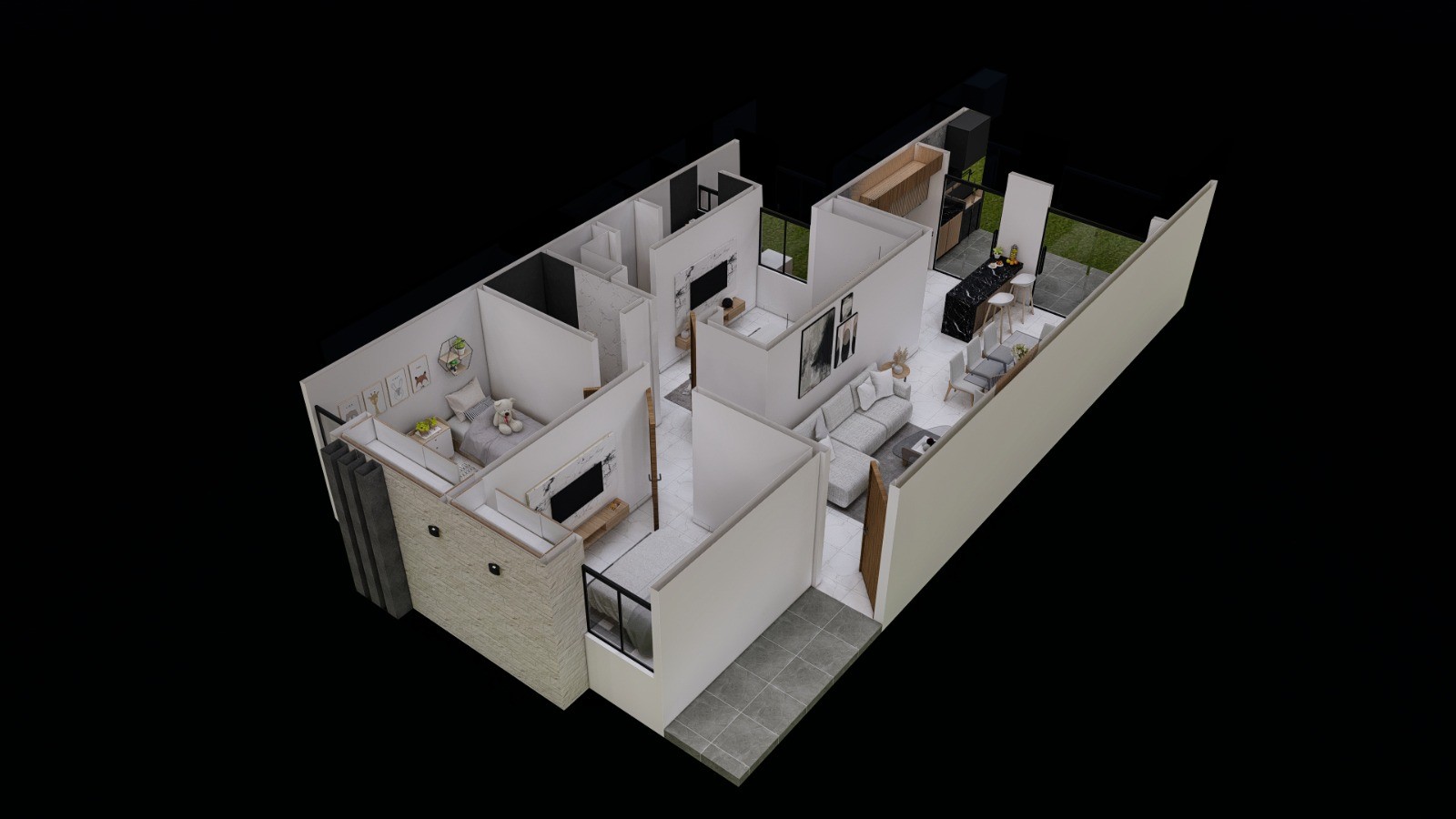 Casa Urbanizacion akualand, san francisco Foto 3