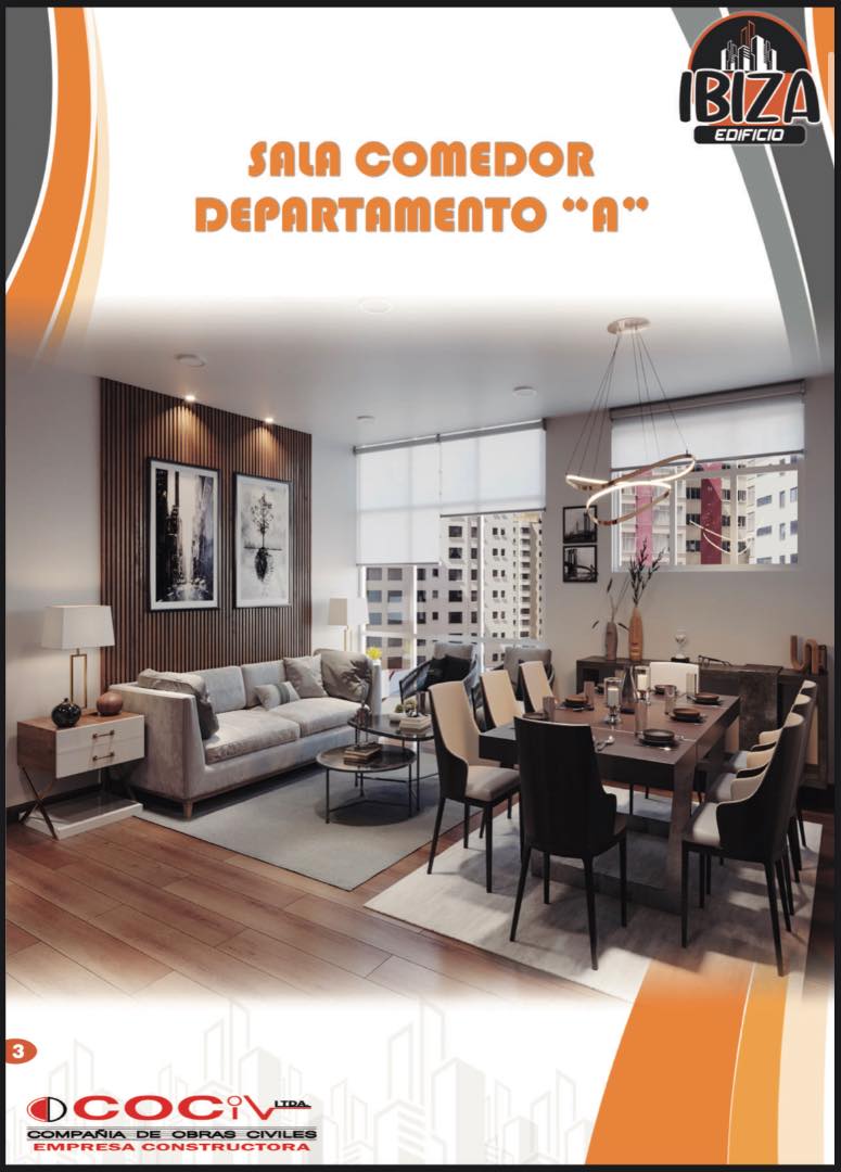 Departamento en San Jorge en La Paz 3 dormitorios 3 baños 1 parqueos Foto 8