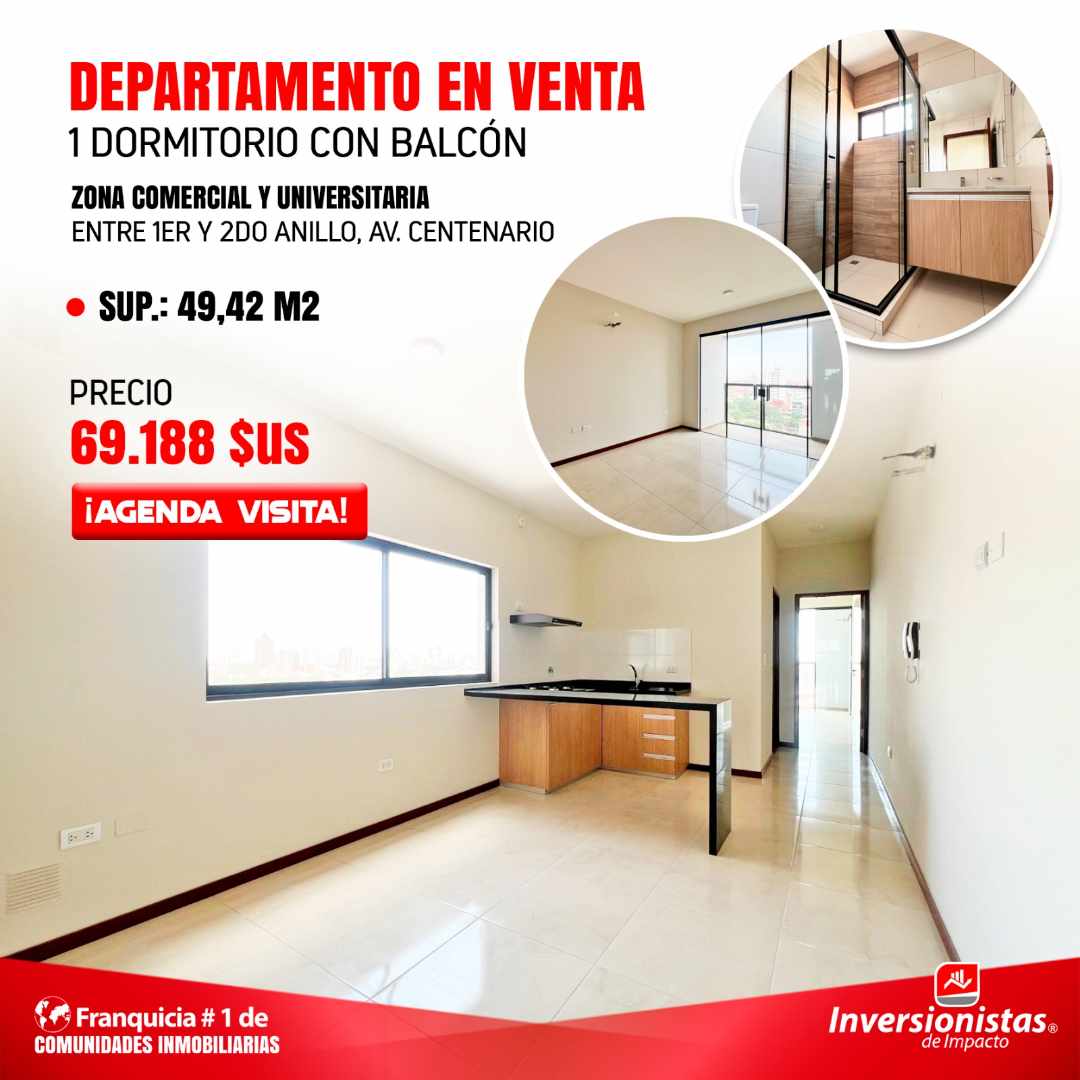 Departamento en VentaCalle Ichilo Av. Centenario  Foto 1