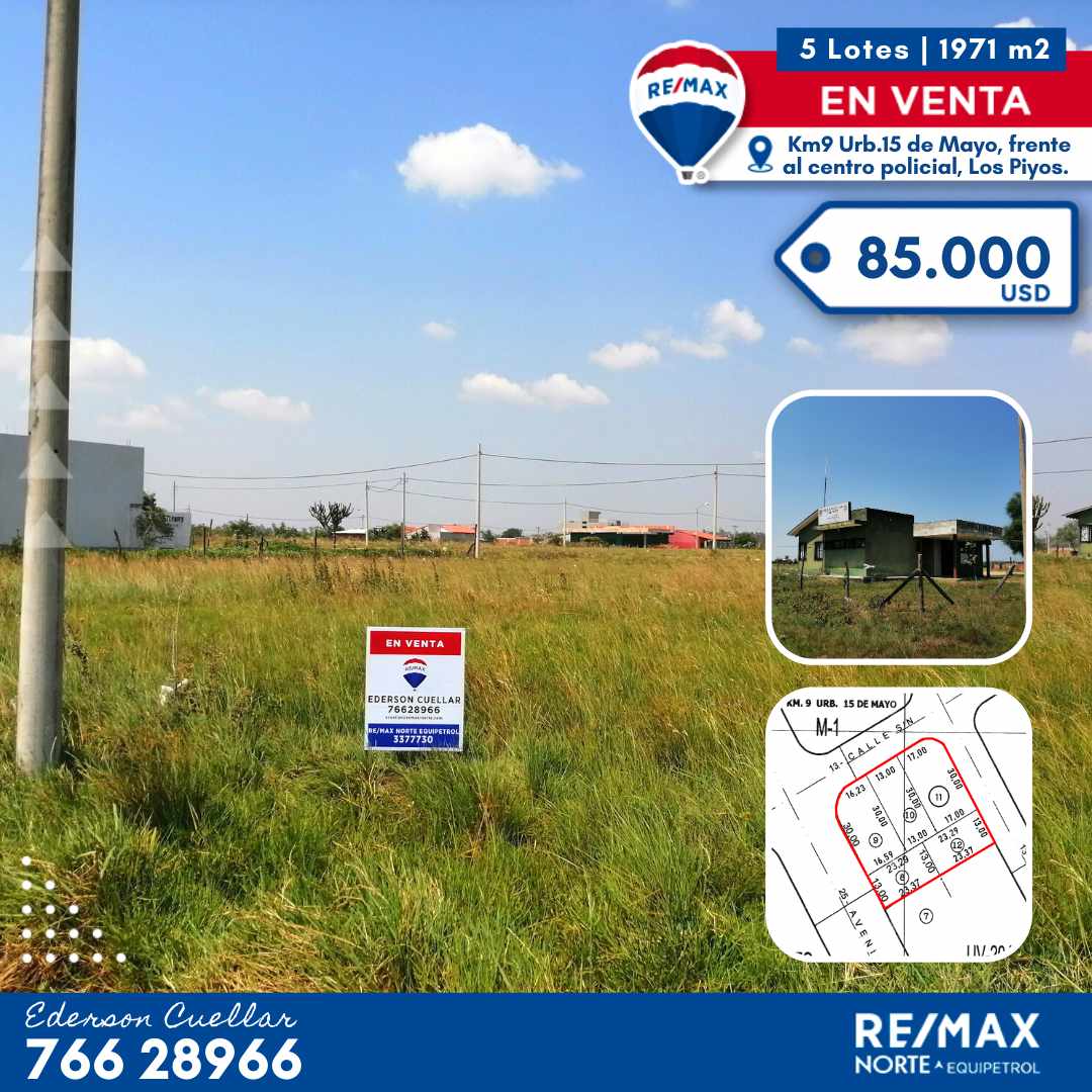 Terreno en Entre 8vo y 9no anillo Sur en Santa Cruz de la Sierra    Foto 1