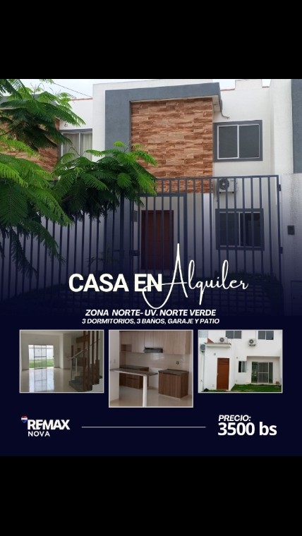 En Alquiler a Bs 3,500 Foto 1
