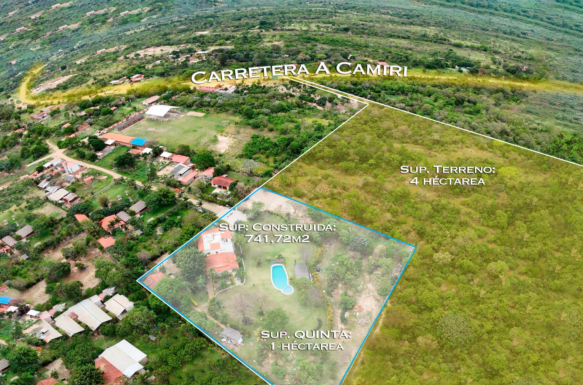 Quinta propiedad agrícola CASA QUINTA LAS ARECAS , LA GUARDIA, COMUNIDAD PEDRO LORENZO Foto 2