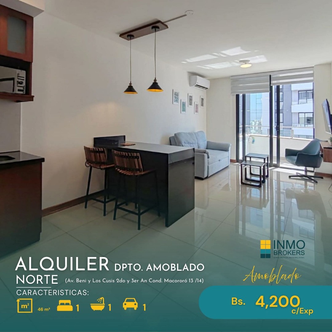 En Alquiler a Bs 4,200 Foto 1