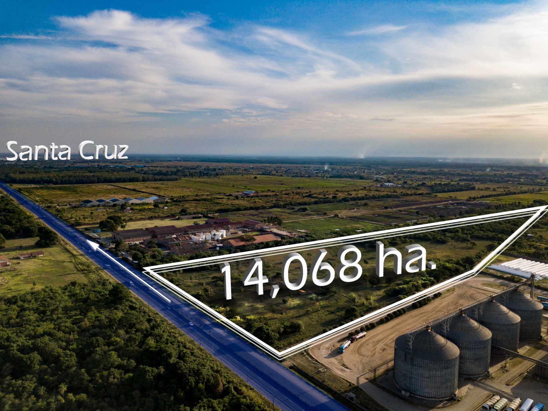 Terreno en VentaNorte, Sobre la Carretera a Warnes. Foto 4