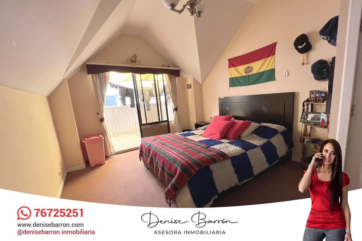 Departamento en VentaSOPOCACHI, PENTHOUSE 4D TRIPLEX A PRECIO DE REMATE!! 4 dormitorios 5 baños 2 parqueos Foto 17