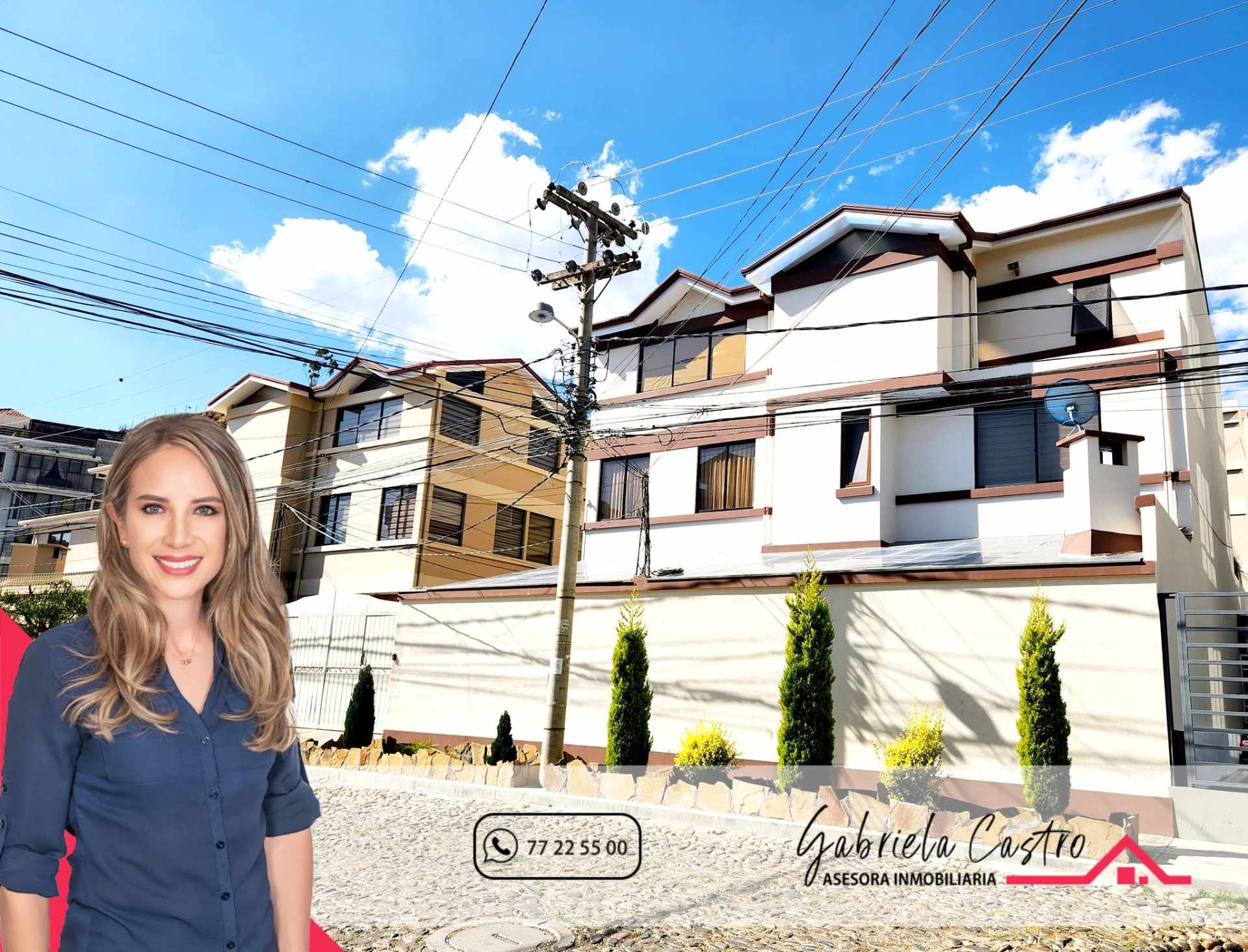 Casa en Achumani en La Paz 4 dormitorios 5 baños 3 parqueos Foto 1