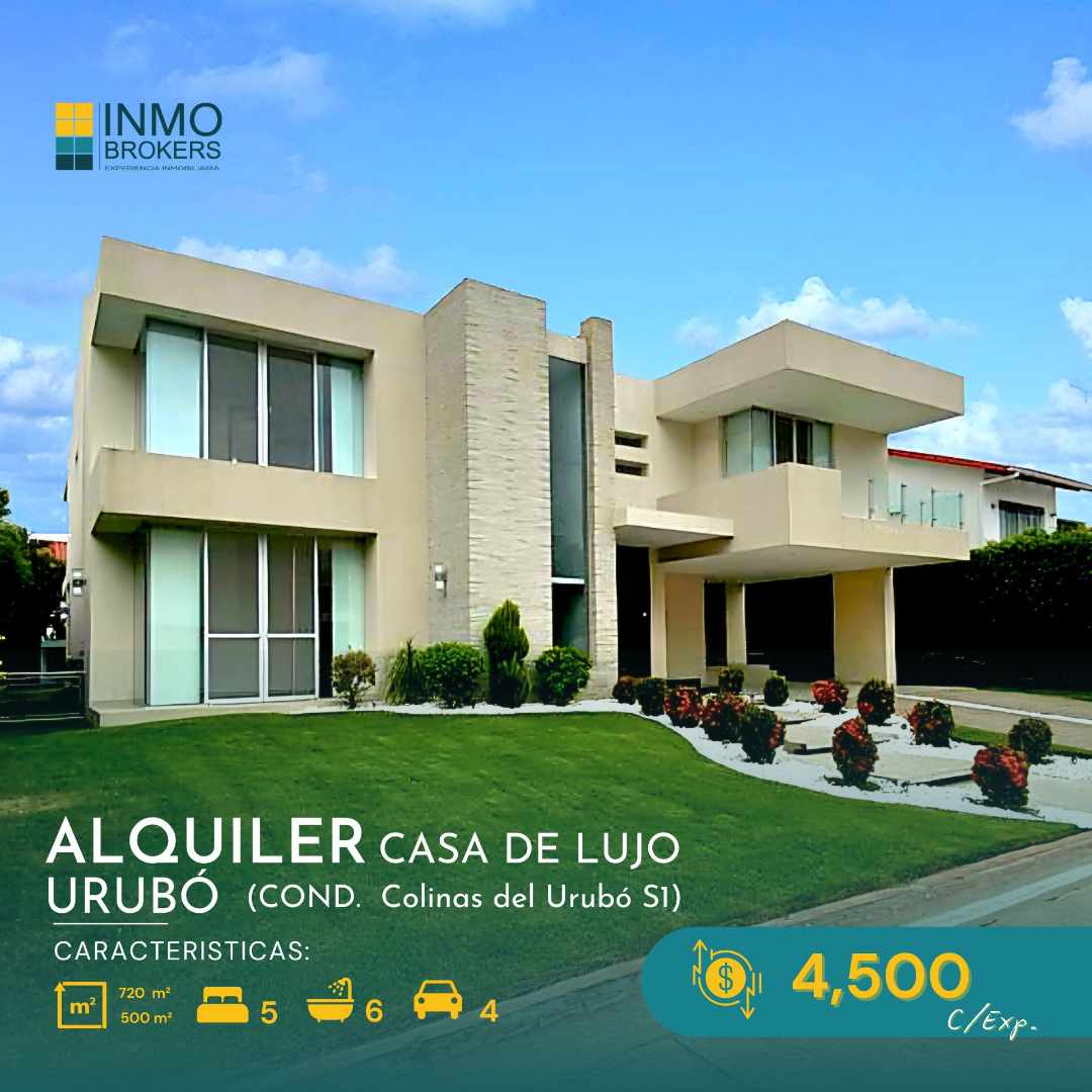 Casa en AlquilerURUBÓ 
Condominio Colinas del Urubó 
Sector 1 Foto 1