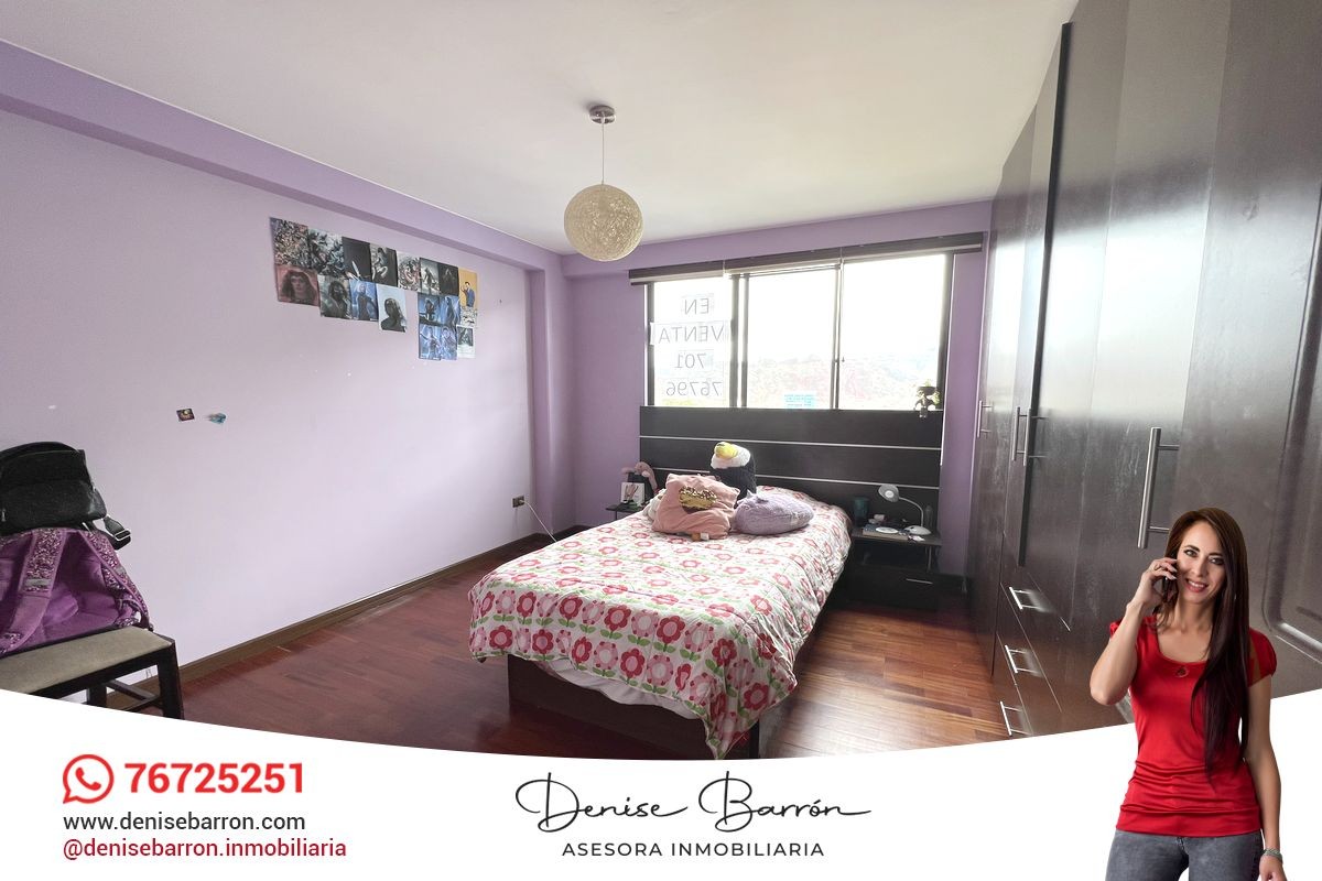 Departamento en VentaLOS NUEVOS PINOS, SOLEADO DEPARTAMENTO 3D EN VENTA 3 dormitorios 3 baños 1 parqueos Foto 6