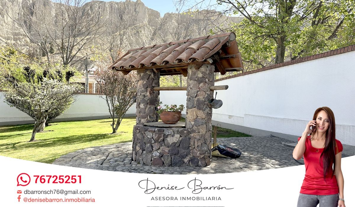 Casa en AlquilerACHUMANI, PRECIOSA RESIDENCIA4D DE LUJO EN ALQUILER 4 dormitorios 7 baños 5 parqueos Foto 6