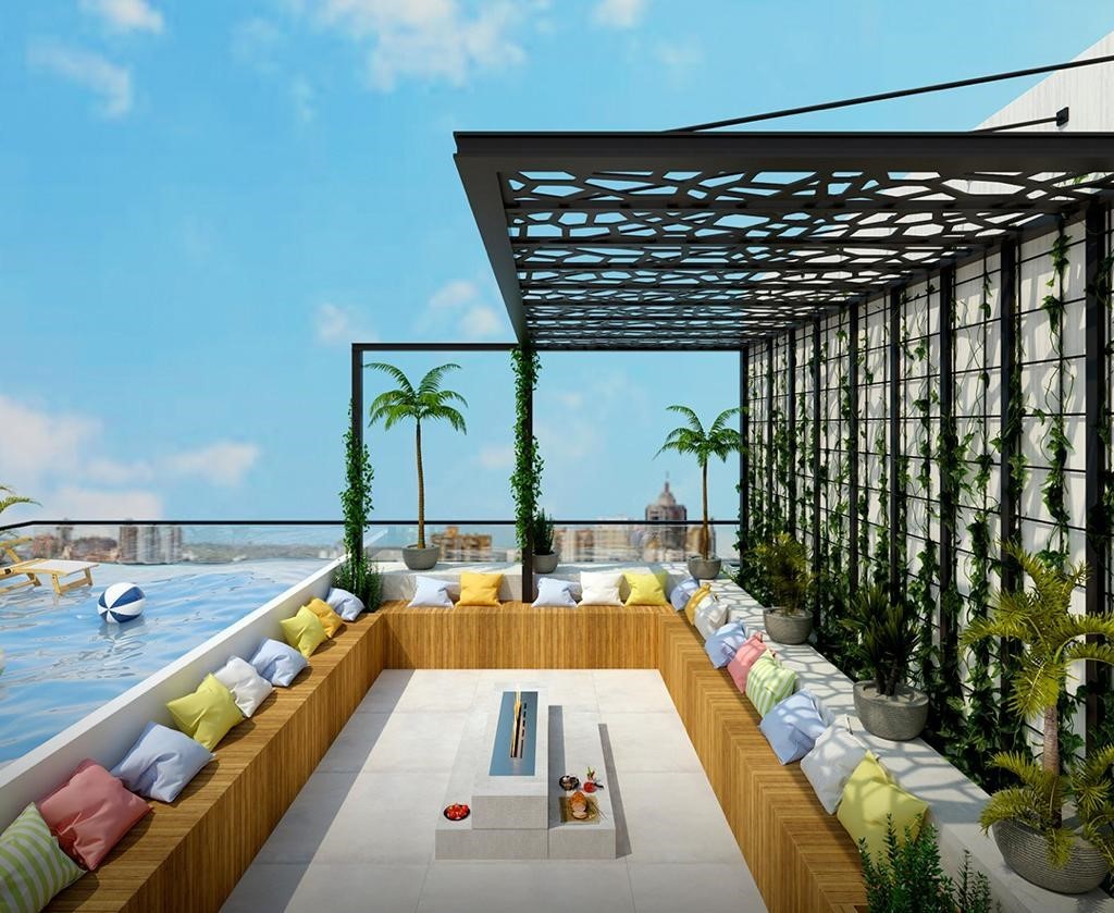 Departamento en Entre 2do y 3er anillo Norte en Santa Cruz de la Sierra 1 dormitorios 1 baños  Foto 12