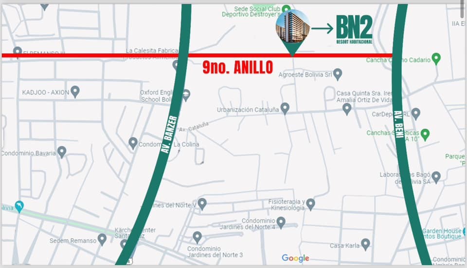 Departamento en VentaAV BENI 9NO ANILLO ZONA NORTE 1 dormitorios 1 baños  Foto 5