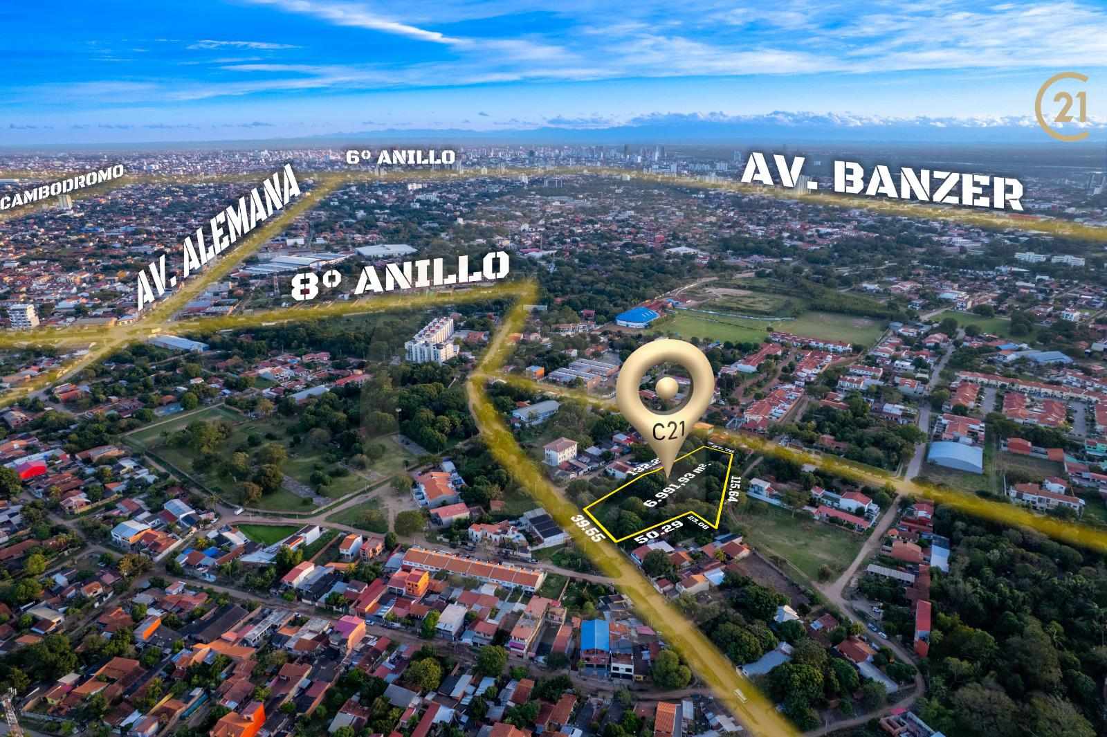Terreno en VentaTERRENO Z/NORTE 8VO ANILLO Y AV. ALEMANA Foto 3