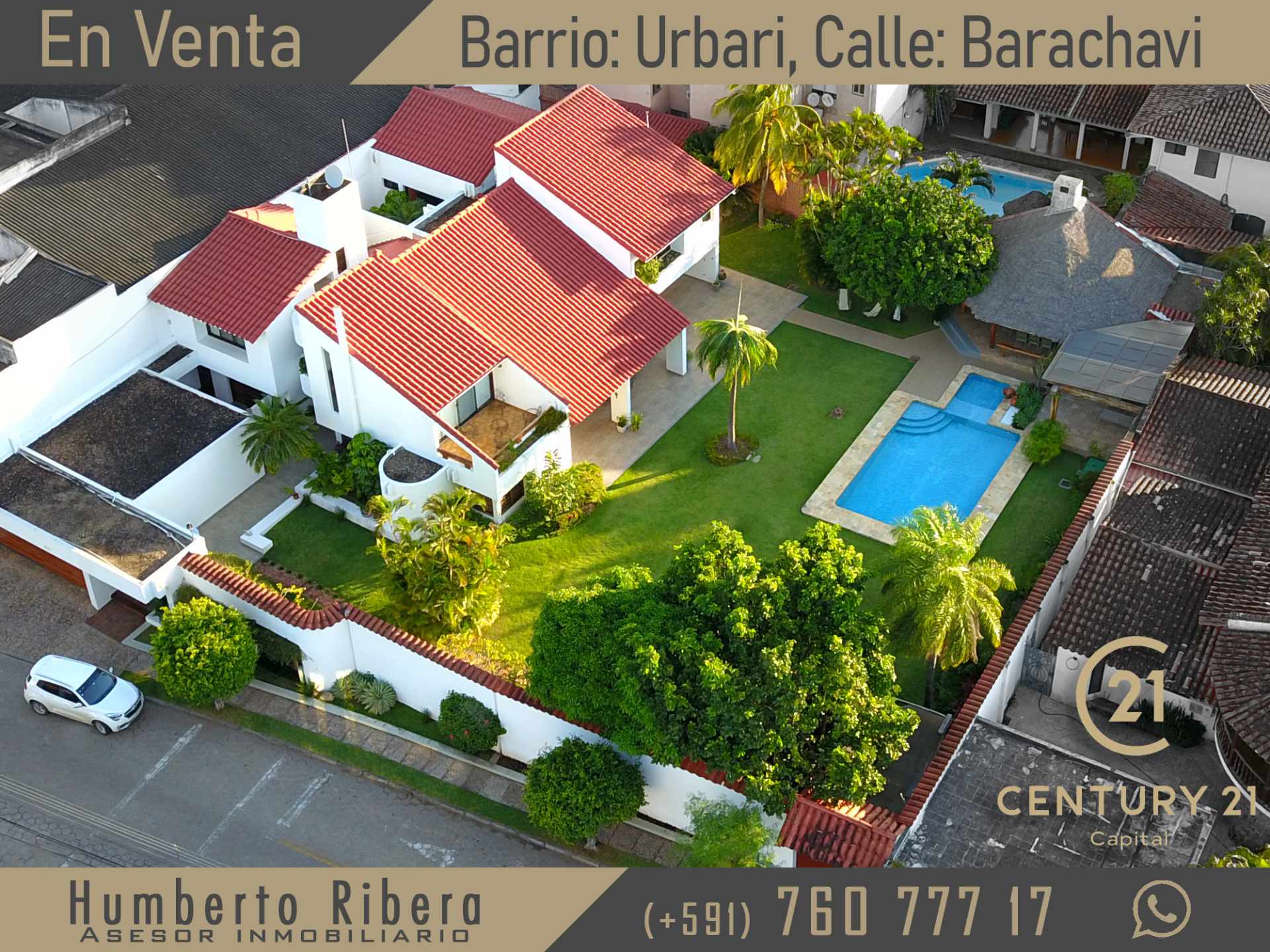 Casa en Barrio Urbari en Santa Cruz de la Sierra 3 dormitorios 3 baños 4 parqueos Foto 1