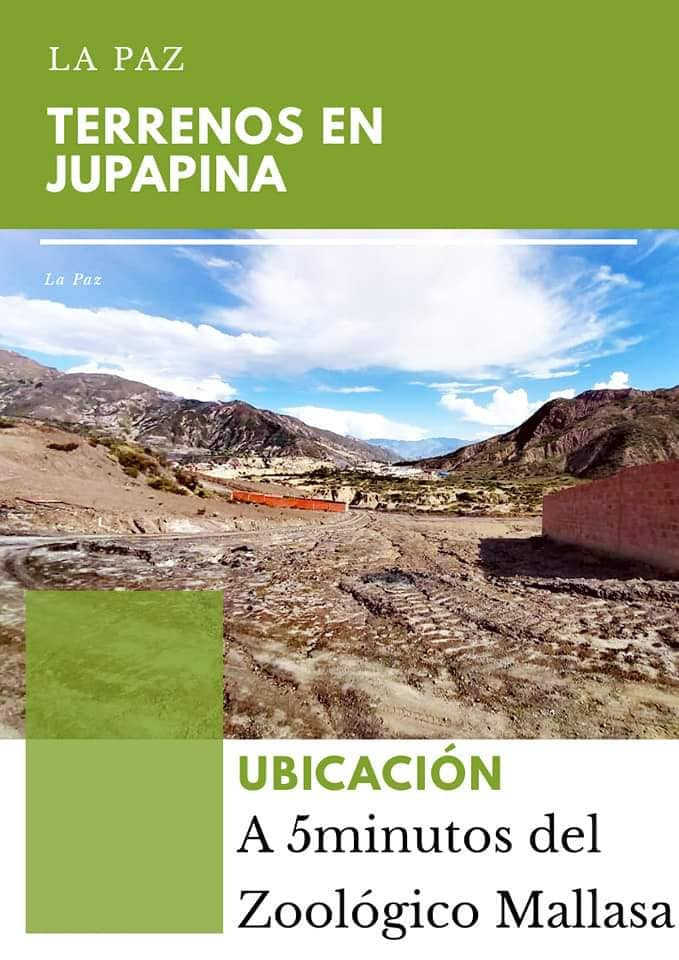 Terreno en Venta📍🛰Villa Verde Jupapina
🔵-A 5 Minutos de ANANTA (Proyecto Baisa) 
🔵-A 5 Minutos del Surtidor de Jupapina
🔵- 7 minutos de Zoológico Mallasa    Foto 8