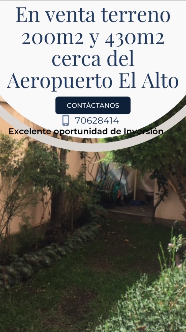 Terreno en VentaBolívar A, cerca al Aeropuerto     Foto 1