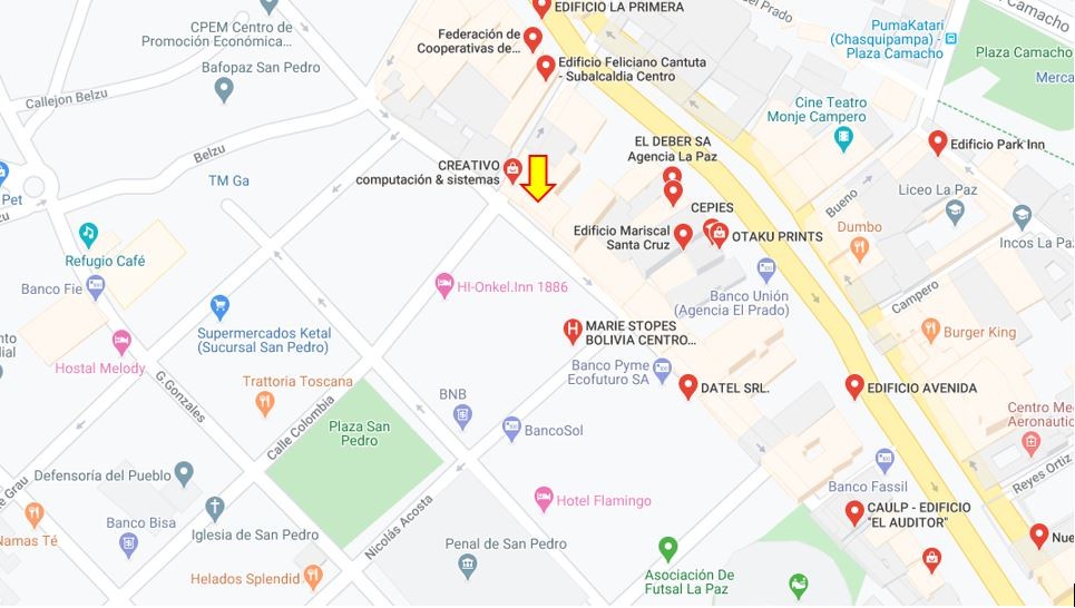 Parqueo en San Pedro en La Paz    Foto 2