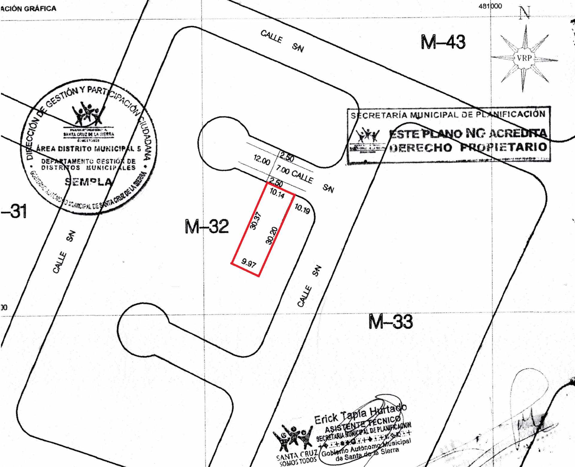 Terreno en VentaZona Norte, 5to Anillo. Av. Juan Pablo II, Barrio Navidad Calle 1    Foto 11
