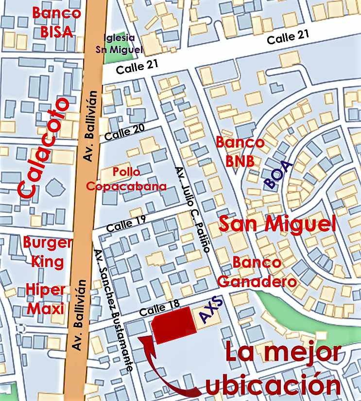 Oficina en AlquilerCalacoto calle 18 entre Av. Sanchez B. y J.C.Patiño 17 dormitorios 7 baños 3 parqueos Foto 12