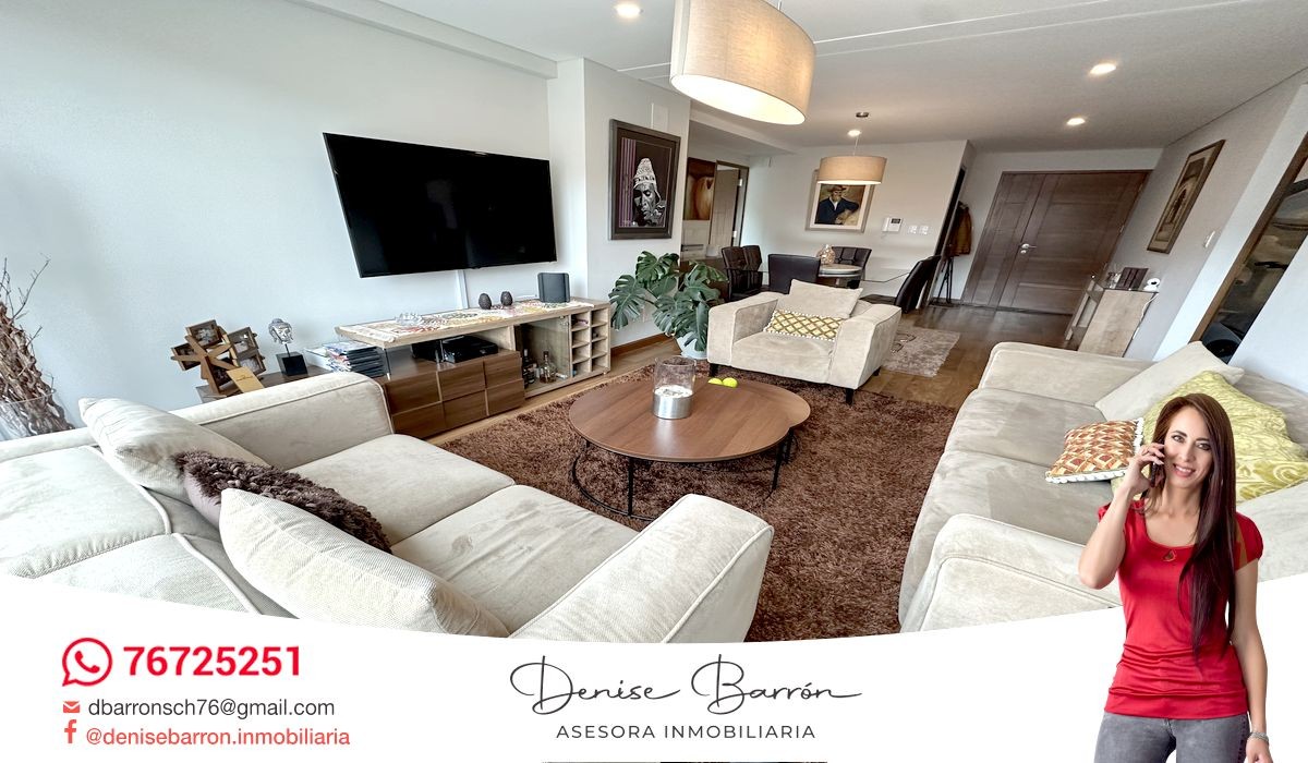 Departamento en VentaAlto Calacoto, Calle 37, Bello Depto 2d en suite en venta 2 dormitorios 3 baños 1 parqueos Foto 1