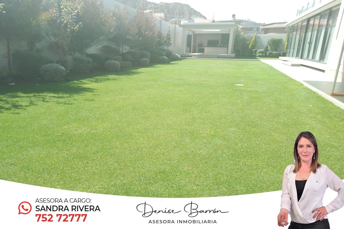 Casa en VentaSerranías del Golf, a dos cuadras de la plaza de ingreso a Mallasilla 4 dormitorios 5 baños 6 parqueos Foto 9