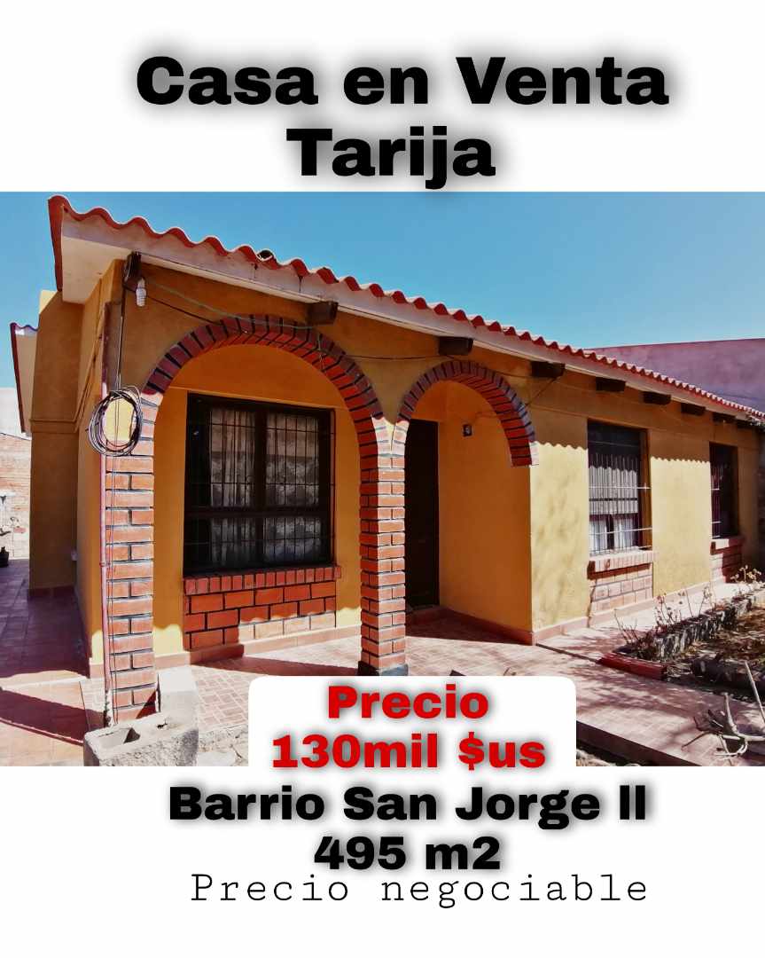 Casa en VentaB/ San Jorge ll - Tarija  Foto 1
