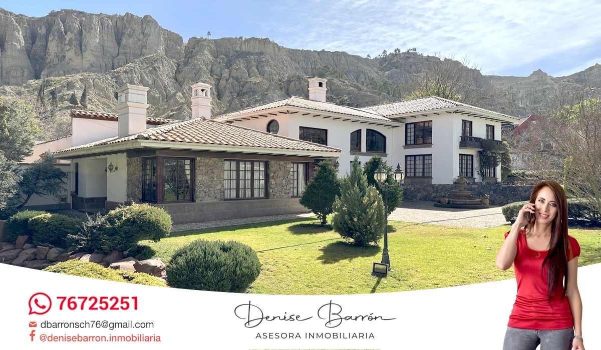 Casa en AlquilerACHUMANI, PRECIOSA RESIDENCIA4D DE LUJO EN ALQUILER 4 dormitorios 7 baños 5 parqueos Foto 8