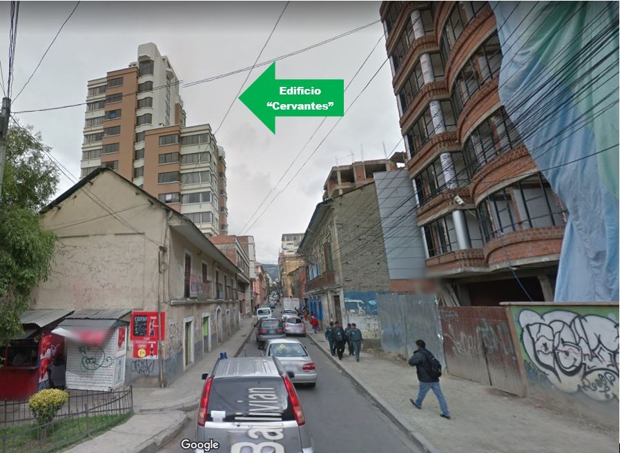 Parqueo en VentaZona Central, Calle Ballivián N° 1456, Edificio Cervantes    Foto 1