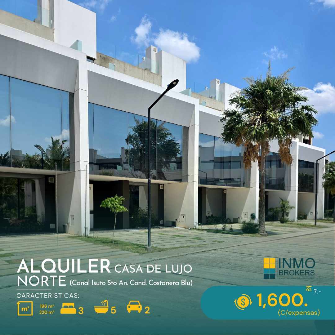 Casa en Entre 4to y 5to anillo Norte en Santa Cruz de la Sierra 3 dormitorios 5 baños 2 parqueos Foto 1