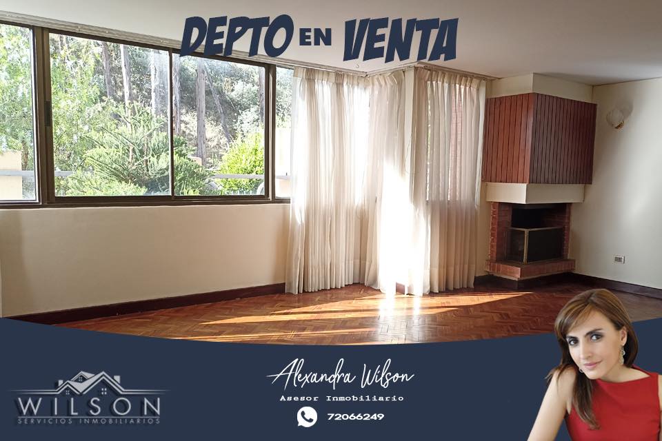 Departamento en Calacoto en La Paz 3 dormitorios 2 baños 1 parqueos Foto 1