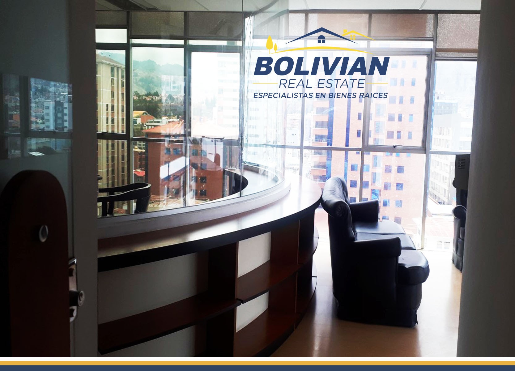 Oficina en Calacoto en La Paz 3 dormitorios 2 baños 1 parqueos Foto 4