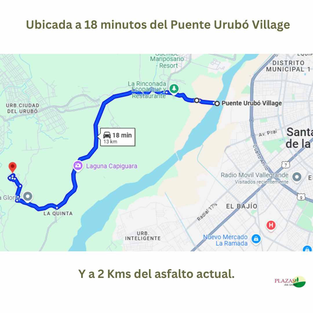 Terreno en Urubó en Santa Cruz de la Sierra    Foto 3