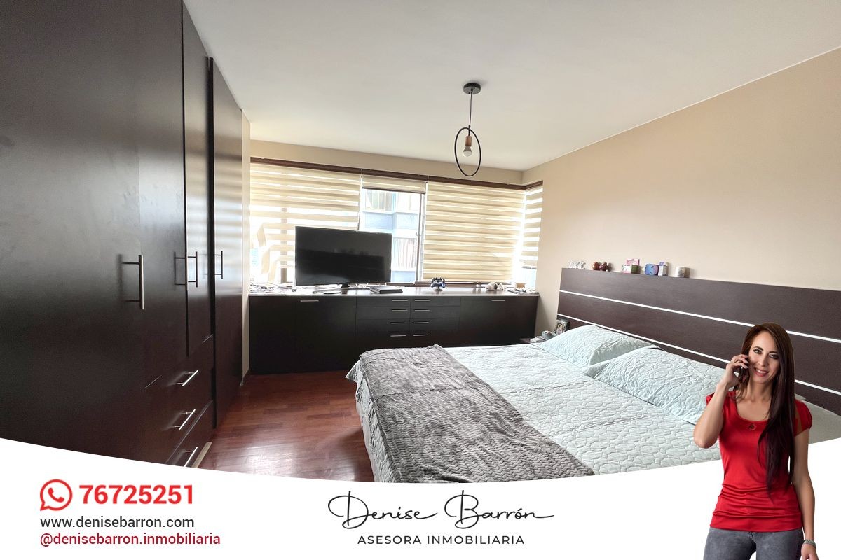 Departamento en VentaLOS NUEVOS PINOS, SOLEADO DEPARTAMENTO 3D EN VENTA 3 dormitorios 3 baños 1 parqueos Foto 12