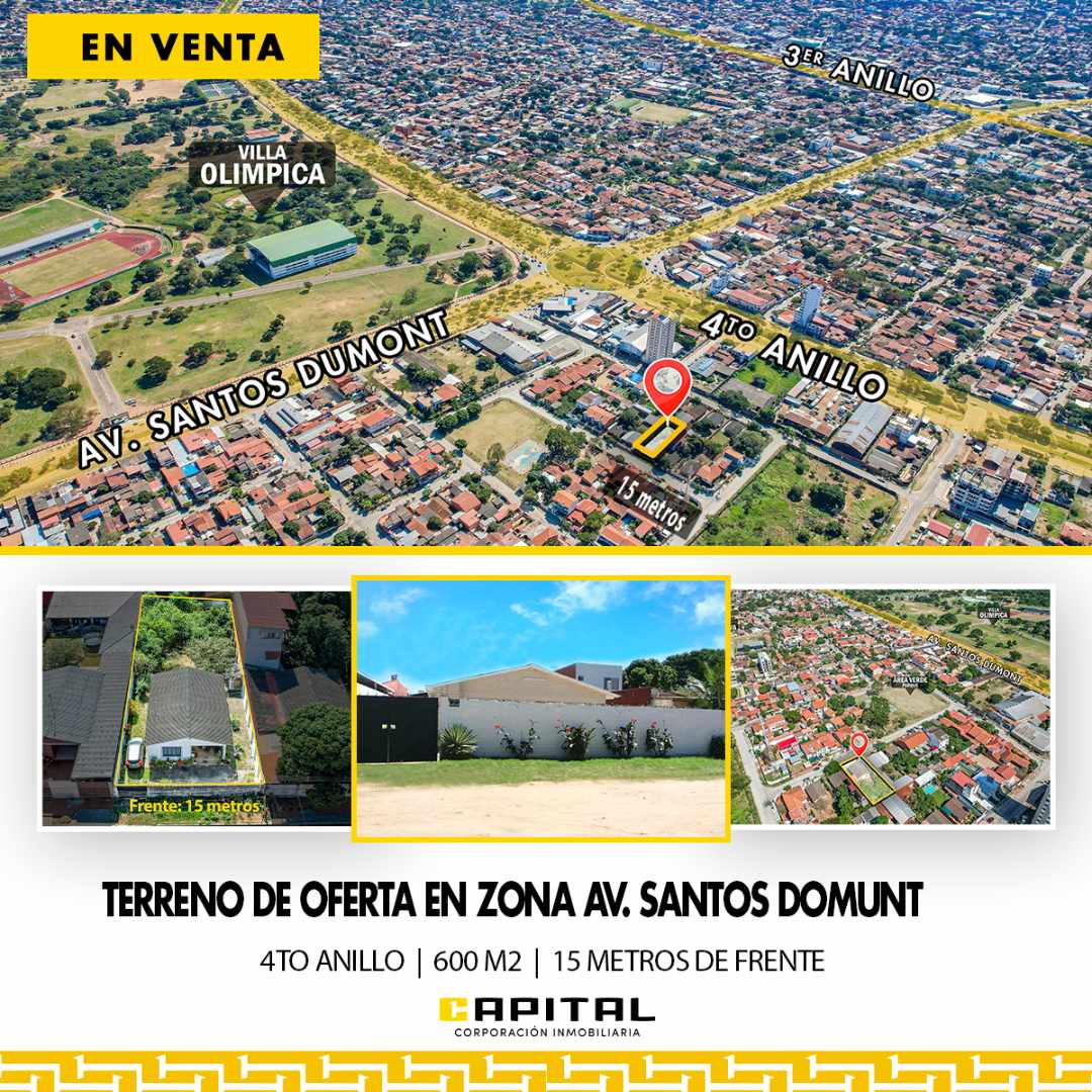 Terreno en VentaOFERTA!!!! TERRENO EN VENTA ZONA SANTOS DUMONT    Foto 1