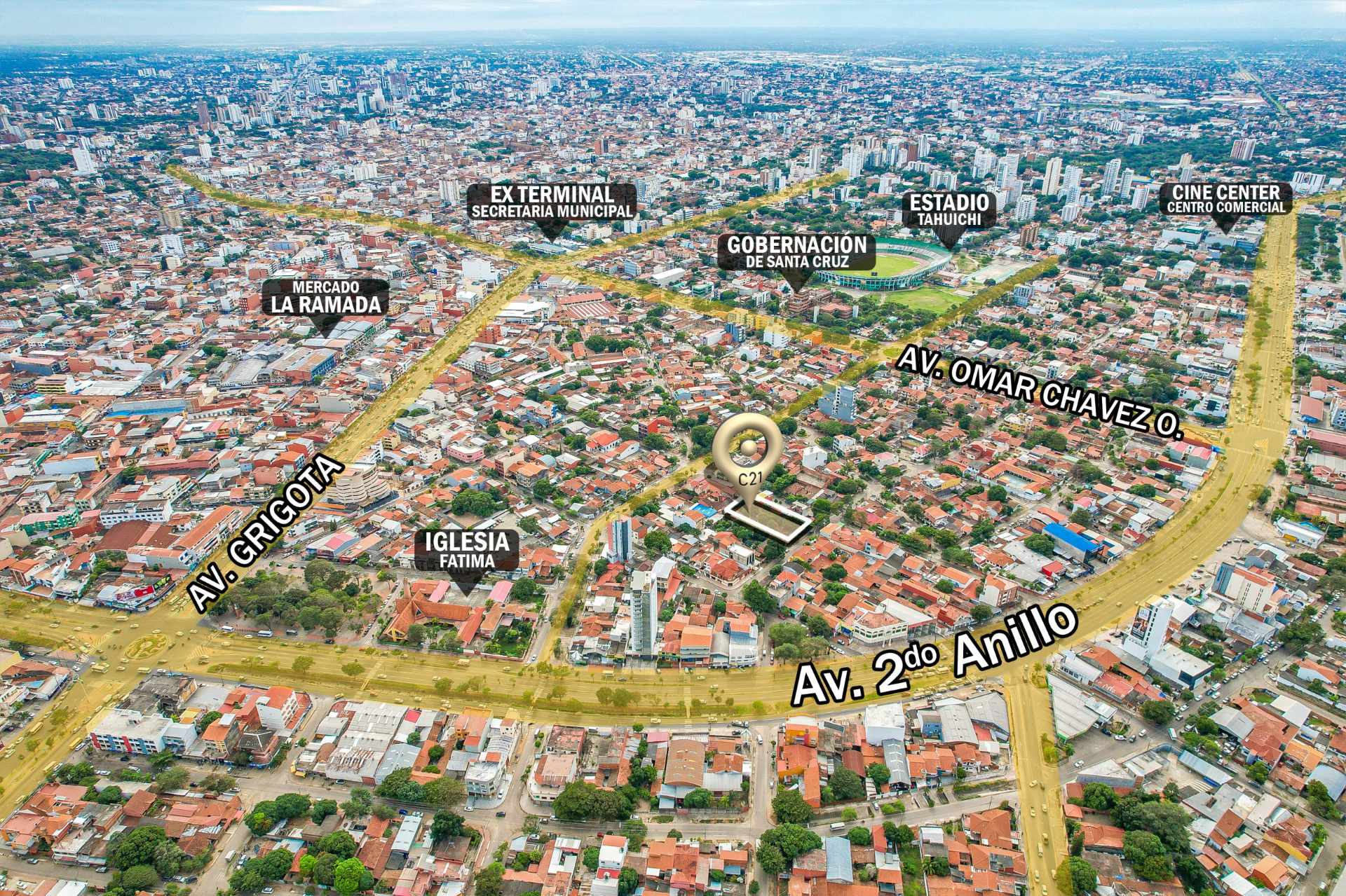 Terreno en VentaA UNA CUADRA DEL 2DO ANILLO Y MUY CERCA DE LA RAMADA Foto 2