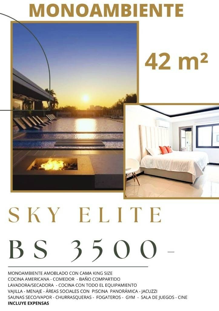 En Alquiler a Bs 3,500 Foto 1