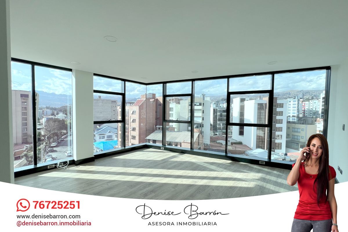 Oficina en San Miguel en La Paz 1 dormitorios 3 baños 1 parqueos Foto 1