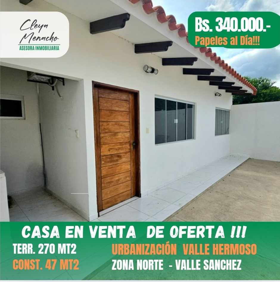 Casa en VentaVALLE SANCHEZ - URBANIZACIÓN VALLE HERMOSO  Foto 1