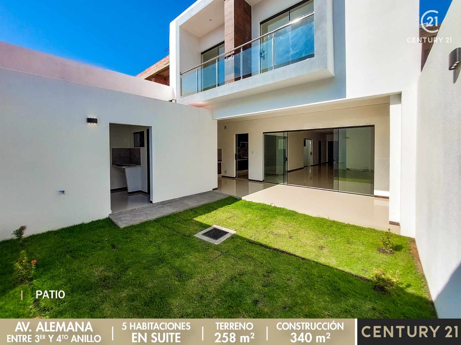 Casa en Entre 3er y 4to anillo Norte en Santa Cruz de la Sierra 5 dormitorios 4 baños 2 parqueos Foto 1