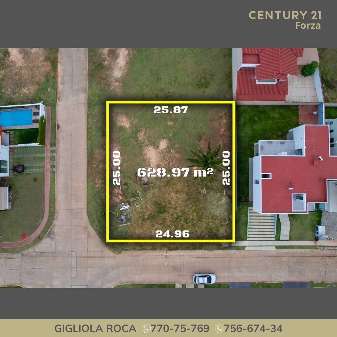 Terreno en VentaEN VENTA HERMOSO TERRENO PLANO COND.SANTA CRUZ DE LA COLINA II URUBO    Foto 1