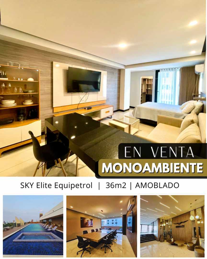 Departamento en Equipetrol en Santa Cruz de la Sierra 1 dormitorios 1 baños  Foto 12