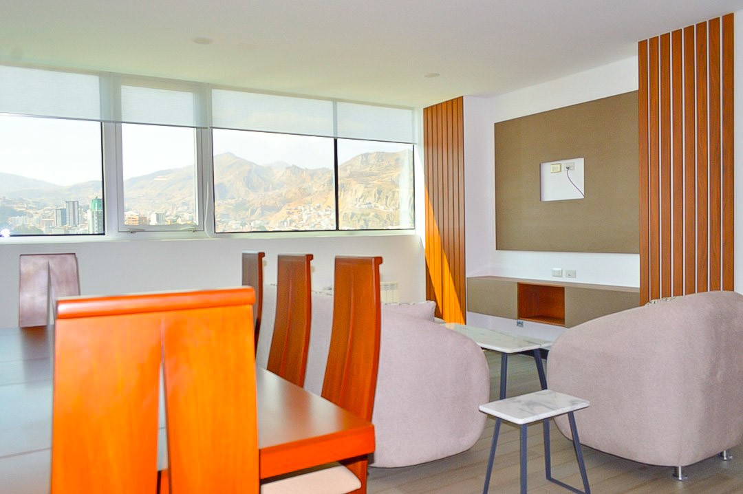 Departamento <b>GREEN TOWER - DEPARTAMENTO AMOBLADO DE 2 DORMITORIOS EN ALQUILER EN CALACOTO.</b> Foto 5