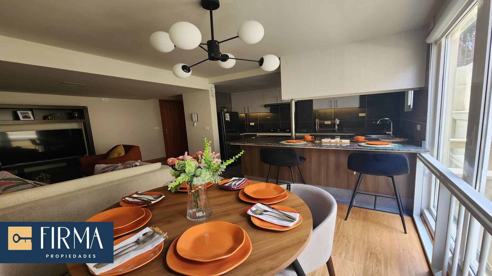 Departamento en Achumani en La Paz 1 dormitorios 1 baños 1 parqueos Foto 3