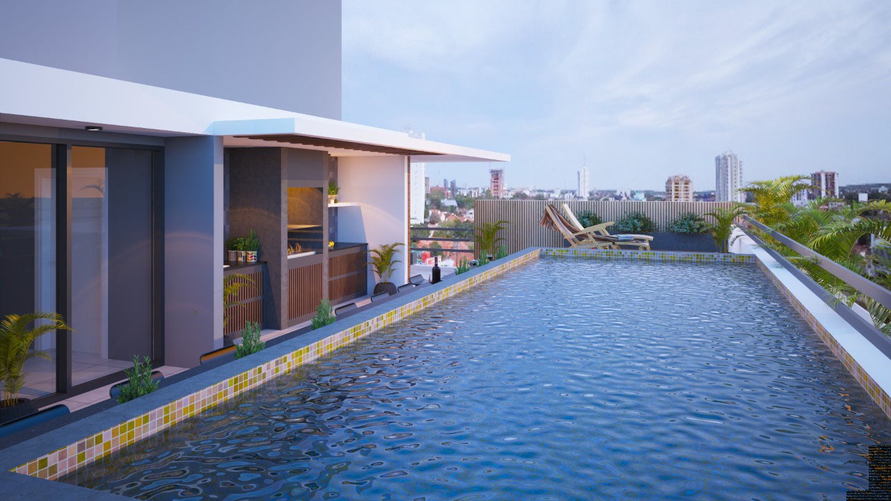 Departamento en VentaAv. Banzer entre 3er y 4to anillo Edificio Blue Box Foto 12