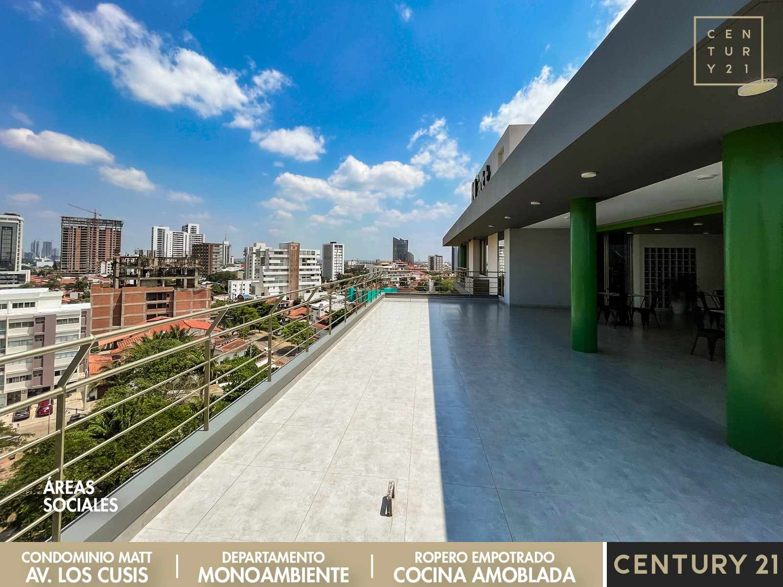 Departamento en AlquilerZONA LOS CUSIS 3ER ANILLO FRENTE AL COLEGIO BRITANICO 1 dormitorios 1 baños  Foto 2