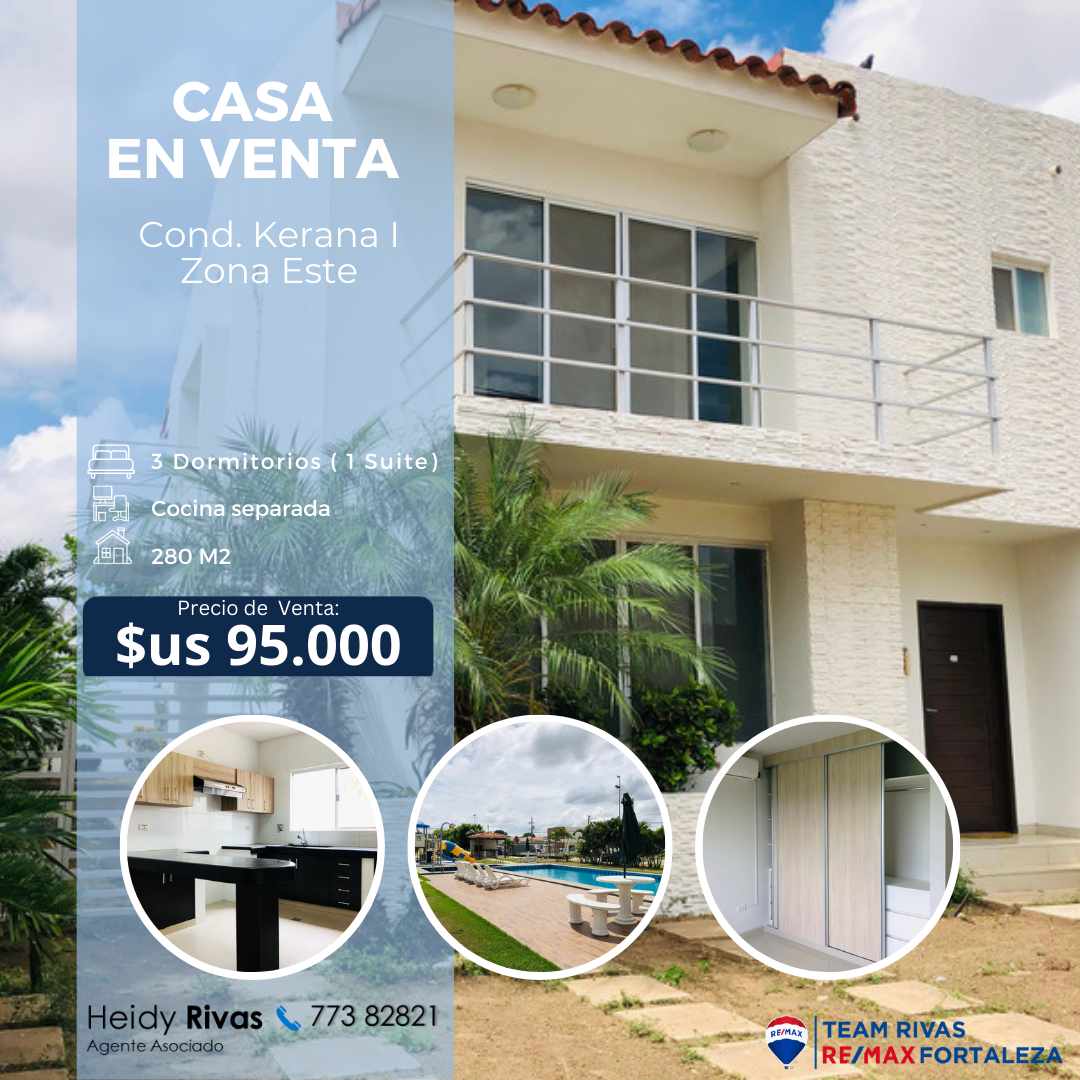 Casa en VentaCasa dentro de Condominio Zona Este  3 dormitorios 3 baños 2 parqueos Foto 1