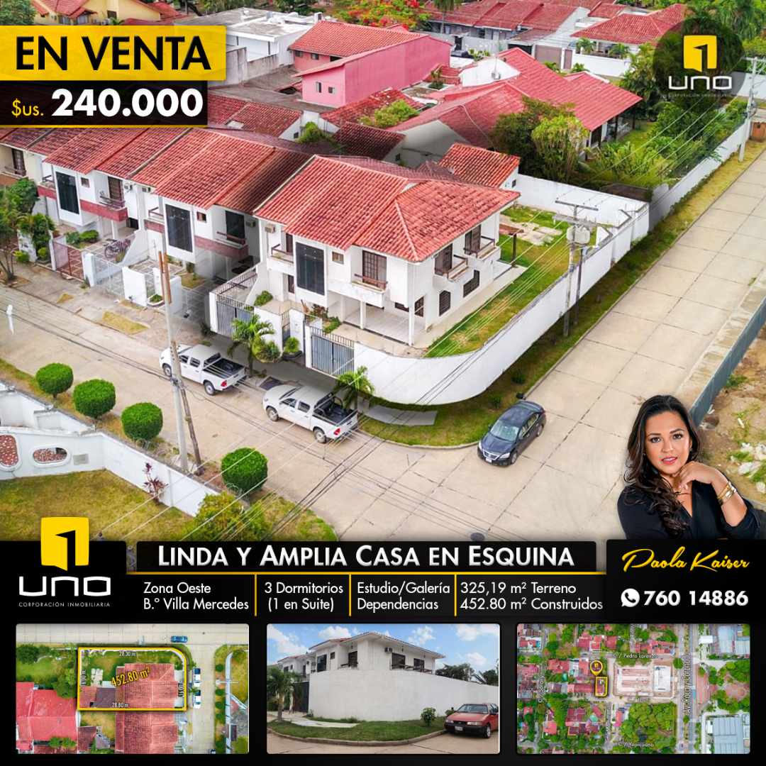Casa en VentaCasa en esquina, Zona Roca y Coronado, Villa Mercedes Foto 1