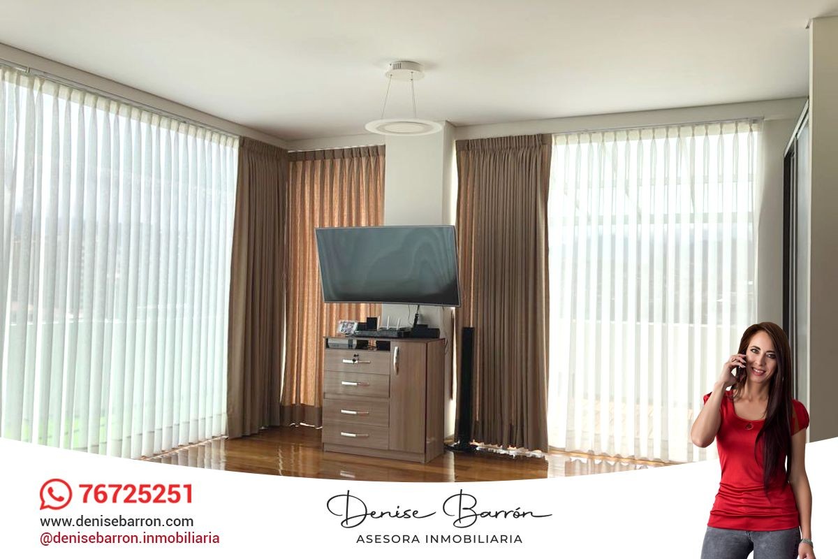 Departamento en AlquilerOBRAJES, PENTHOUSE 4D DE LUJO AMOBLADOY EQUIPADO EN ALQUILER Foto 3