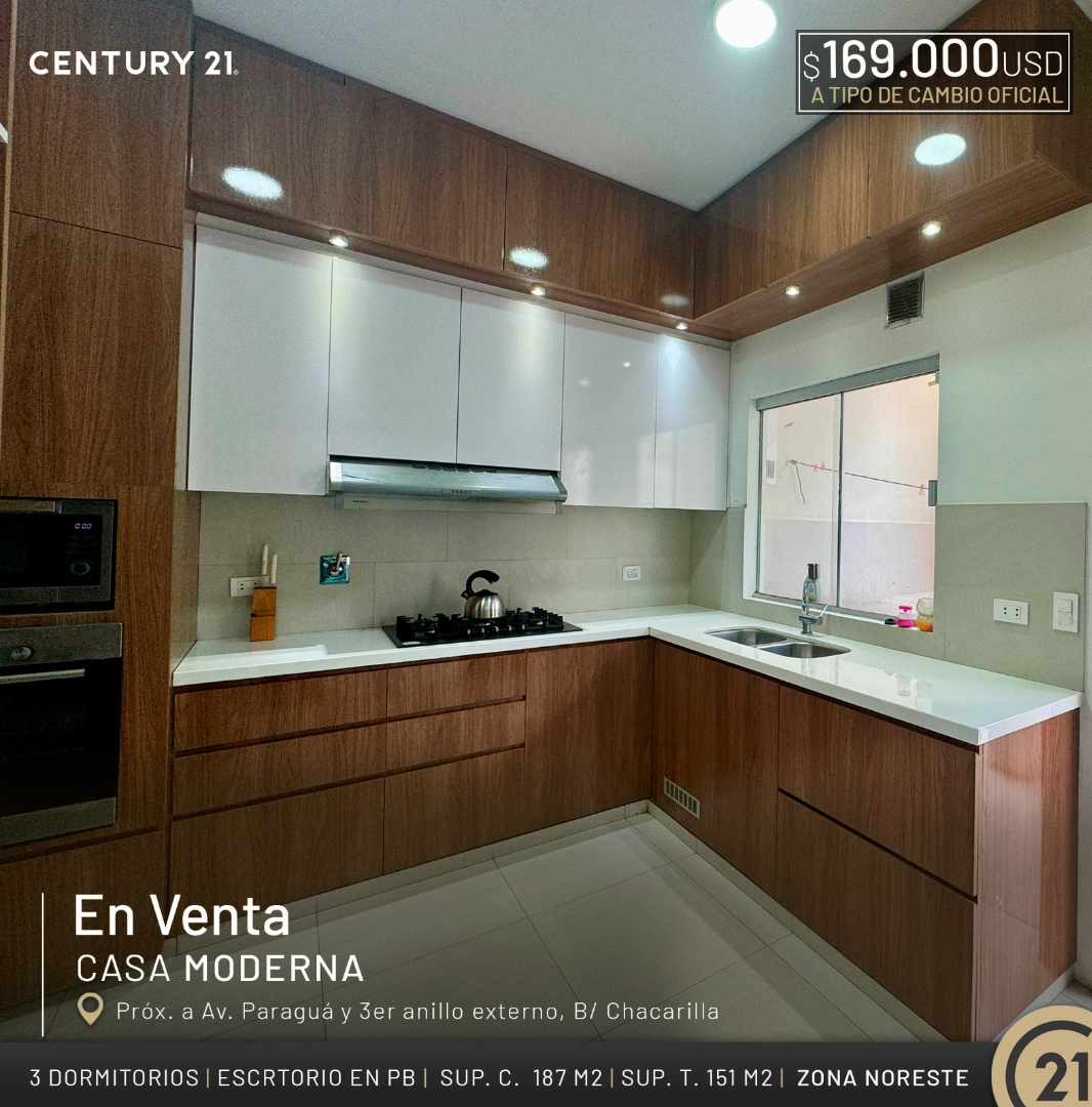 Casa en VentaCASA EN VENTA - 3ER ANILLO EXTERNO 4 dormitorios 3 baños 3 parqueos Foto 1