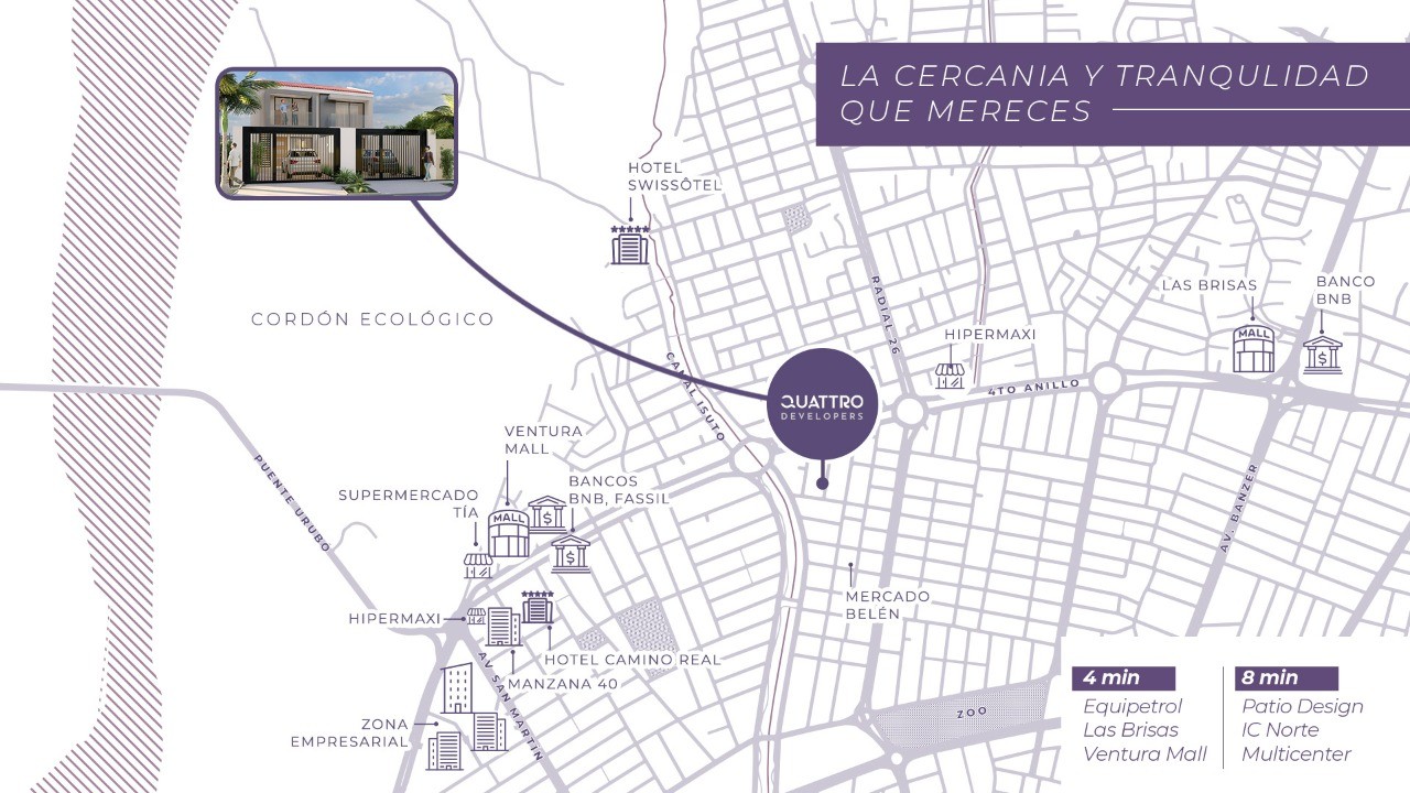 Casa CANAL ISUTO, 4TO ANILLO. Foto 2