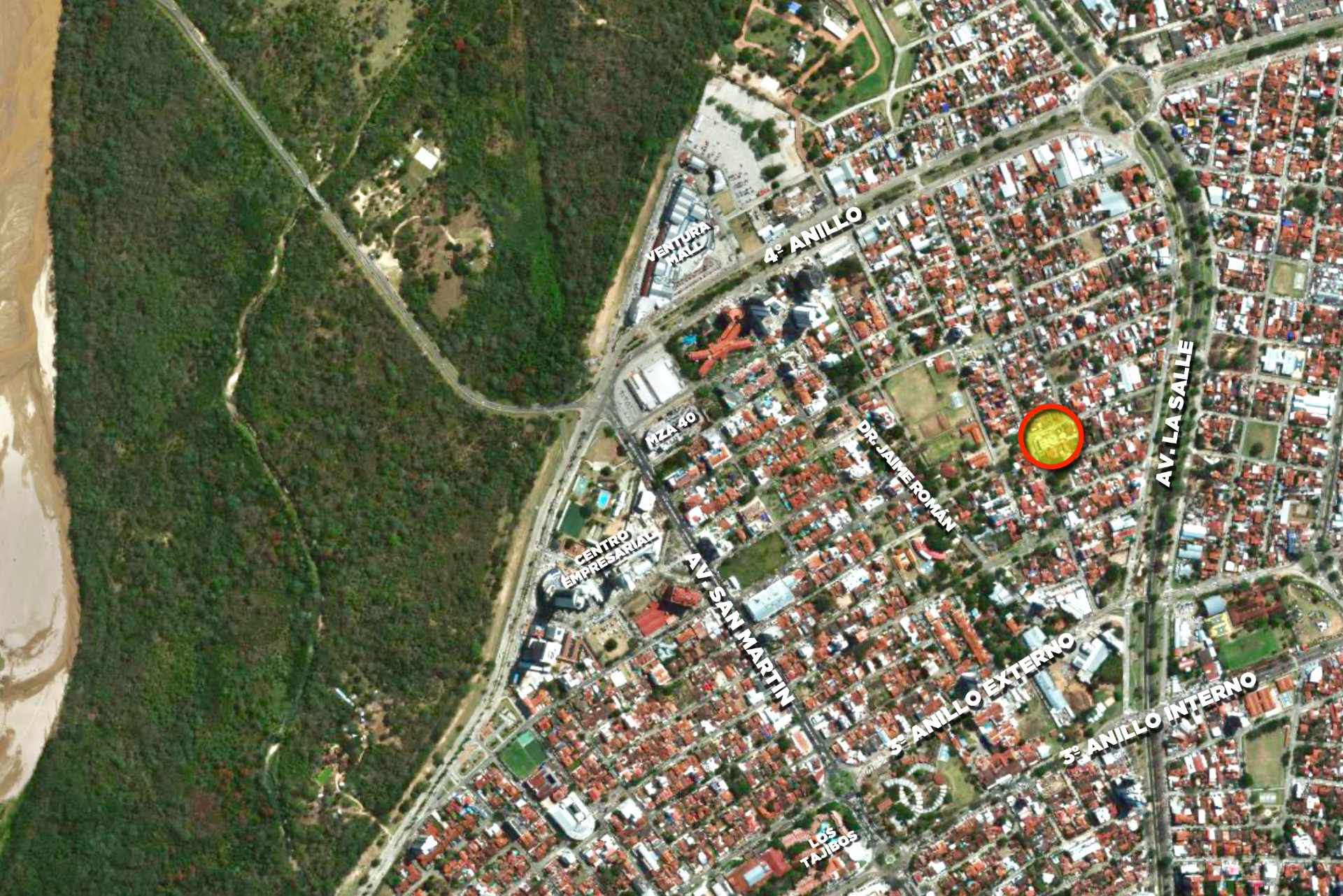 Departamento en Equipetrol en Santa Cruz de la Sierra 2 dormitorios 2 baños  Foto 2